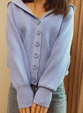 SHORT PREPPY STYLE CAMPUS STUDENT CARDIGANS KNITTED