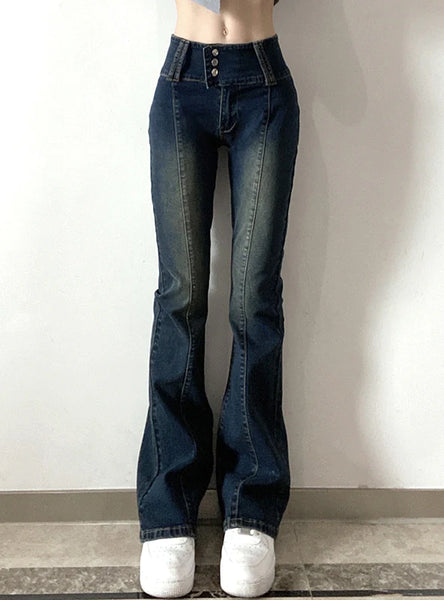 RETRO SLIM HIP-LIFTING SLIM JEANS