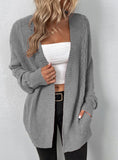 RETRO TWIST POCKET SWEATER COAT