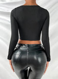 SLIM AND SEXY LONG SLEEVE T-SHIRT