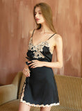 ICE SLING WATER SOLUBLE LACE HOME PAJAMAS SET