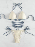 ROPE STRAP HARD CUP BIKINI