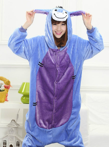 DONKEY COSTUME PAJAMAS SLEEPWEAR 