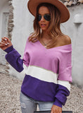 ELASTIC WARM TOP STITCHING SWEATER