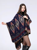 GEOMETRIC DIAMOND CASHMERE SHAWL