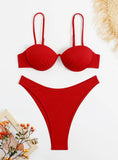 SEXY RED SWIMSUIT BIKINI