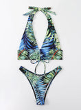 SPLIT ROPE SWIMSUIT SEXY BIKINI