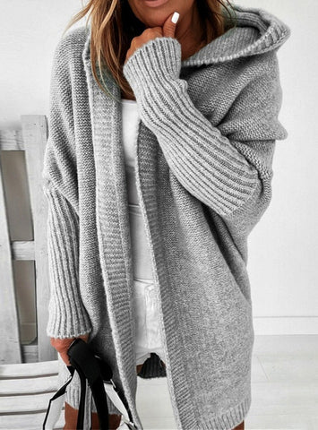 WOMEN KOREAN FASHION LOOSE BATWING SLEEVE SWEATERS