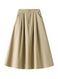WOMEN MEDIUM LONG SKIRT
