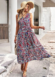 LEISURE HOLIDAY SILM WAIST VEST DRESS
