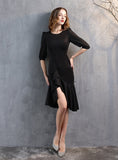 SEXY NIGHTCLUB LONG SLEEVE PARTY DRESS