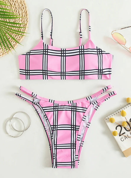 SEXY TIE-DYED GRADIENT SWIMSUIT BIKINI