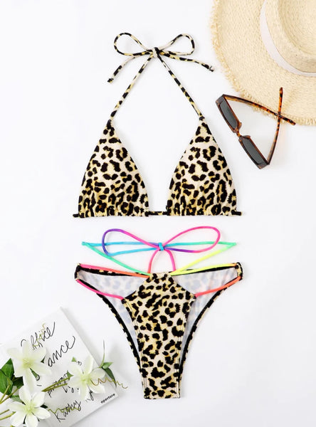 LEOPARD PRINT SWIMSUIT BIKINI