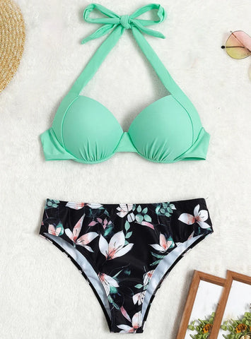 SEXY PRINT SWIMSUIT BIKINI