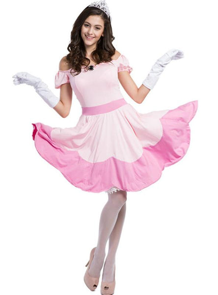 PINK PRINCESS FAIRY TALE ROLE PLAYING DRESS