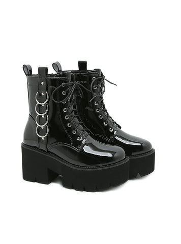 WOMEN'S LOOSE CAKE THICK PLATFORM BOOTS