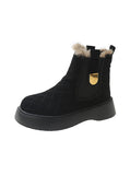 PILE-PADDED COTTON SHOES SNOW BOOTS