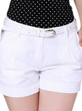 Design Lady Casual Short Trousers Solid