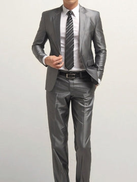 Formal Men's Business Suits with Regular Cut
