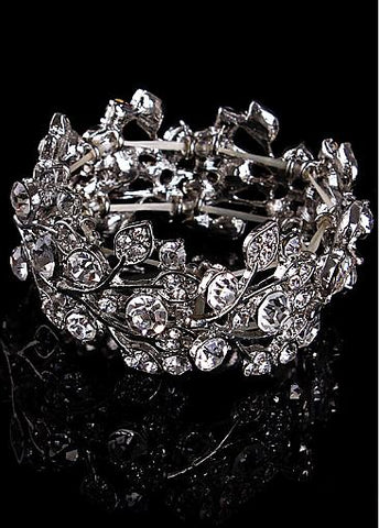 Modern Bracelets With Rhinestones Marvelous Alloy 
