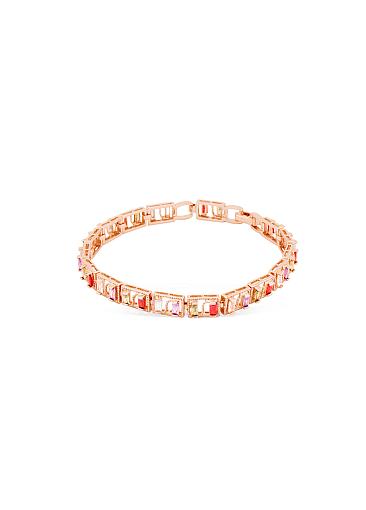 Fashion Coloured Cubic Zirconia tennis bracelet
