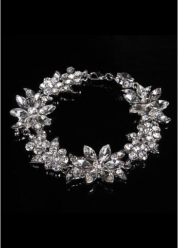 Wonderful Elegant Alloy Bracelets With Rhinestones
