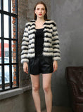 Like Fur Coat Long Sleeve Short Fur For Women