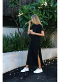 Maxi T Shirt Dress Women Summer Beach Sexy 