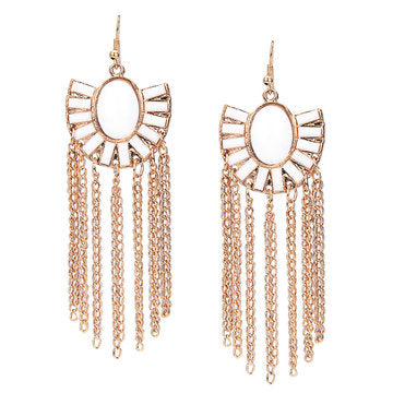 Cheap Boho Tassel Drop Earrings