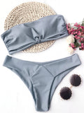 Padded Bandeau Bikini Set