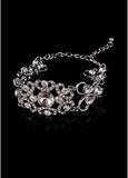 Bracelets With Rhinestones Chic Alloy 