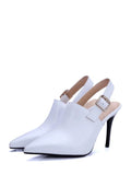 Pretty Slingback Pointed Toe Stiletto Heel Pumps