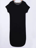 Fairy Tale Slit Back Striped Dress For Women