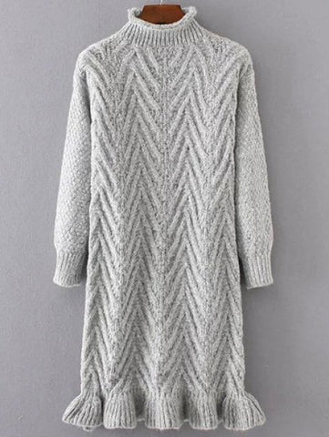Vintage Pullover Long Sweater