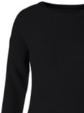 Dreamy Embellished Plus Size Drop Shoulder Sweater