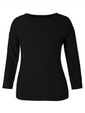 Dreamy Embellished Plus Size Drop Shoulder Sweater
