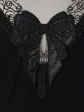 Dreamy Embellished Plus Size Drop Shoulder Sweater