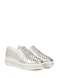 Trendy Hollow Out Slip-On Platform Shoes