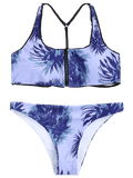 Tie Dye Braided Thong Bikini Set