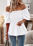 SQUARE NECK SILM WAIST TOP
