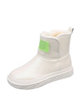 LOOSE CAKE THICK SOLE PLUS VELVET BOOTS