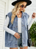 COWBOY SLEEVELESS VEST TOP