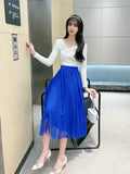 LARGE SWING GAUZE SKIRT