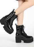 WOMEN'S LOOSE CAKE THICK PLATFORM BOOTS