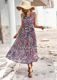 LEISURE HOLIDAY SILM WAIST VEST DRESS