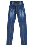WOMEN'S SLIM-FIT JEANS FEET PANTS