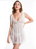 YARN PAJAMAS SEXY LINGERIE SLING NIGHTDRESS