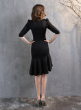 SEXY NIGHTCLUB LONG SLEEVE PARTY DRESS