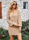 WINTER LONG SLEEVE HIP DRESS