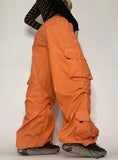 POCKET ELASTIC WAIST SACKS PANT